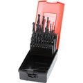Holex Jobber drill set HSS No. 114000 in a case- uncoated- Type: 1-10-5 115000 1-10,5